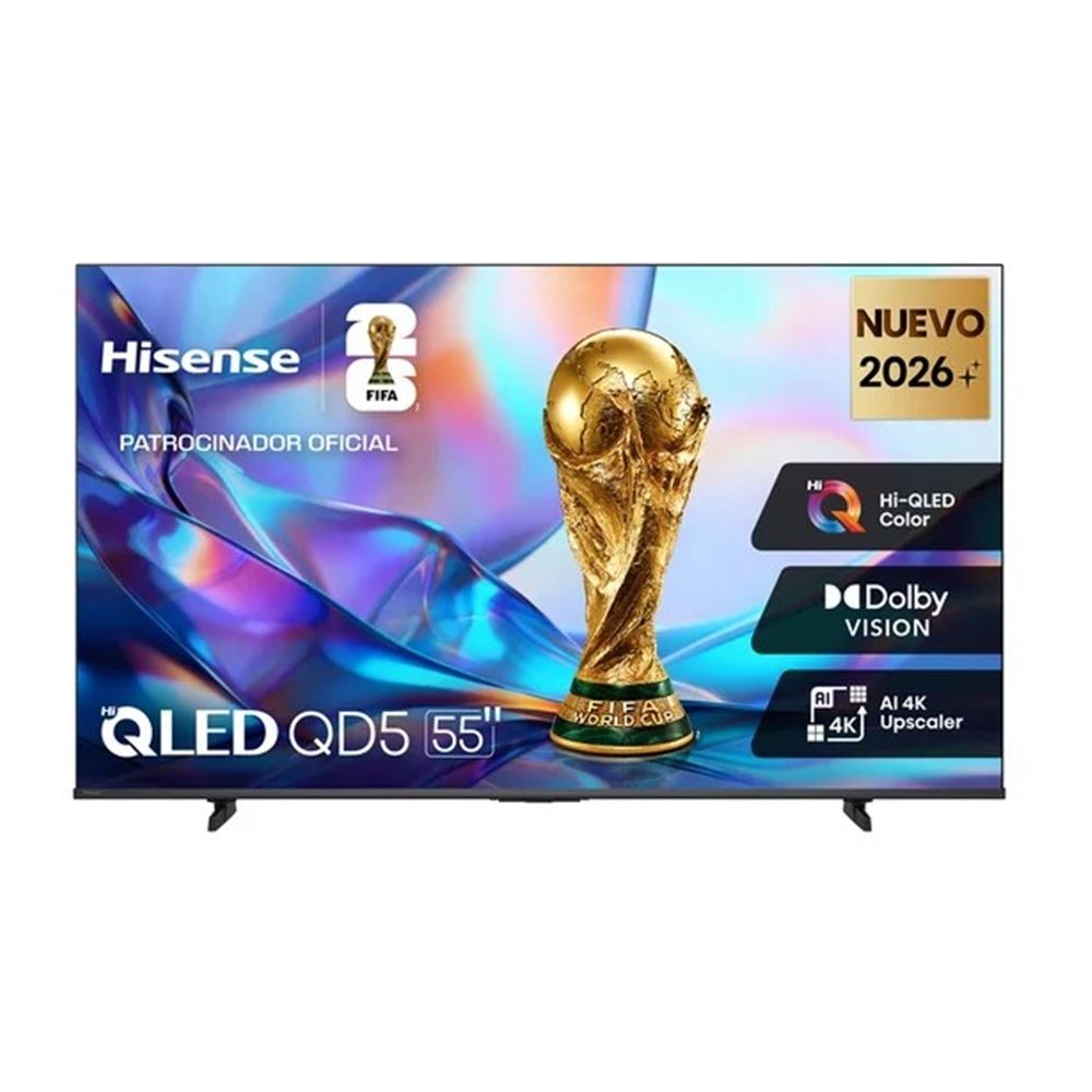 TELEVISOR HISENSE SMART TV 55" QLED 4K UHD 55QD5SV
